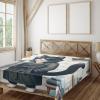Ambesonne Cat Flat Sheet, Romantic Date Night of Kitties Drinking Milkshake Cozy Night Scene Valentines, Soft and Comfortable Top Sheet Decorative Bedding 1 Piece, Full Size, Dark Blue Apricot(Charcoal Grey White)