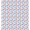Ambesonne Dog Driver Duvet Cover Set, Romantic Chihuahua with Balloon Rose Flower Valentines Love Date Celebration, Decorative 3 Piece Bedding Set with 2 Pillow Shams, King Size, Red Yellow(Blue Red White)