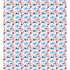 Ambesonne Dog Driver Duvet Cover Set, Romantic Chihuahua with Balloon Rose Flower Valentines Love Date Celebration, Decorative 3 Piece Bedding Set with 2 Pillow Shams, King Size, Red Yellow(Blue Red White)