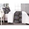 Ambesonne Floral Bed Runner Set, Realistic Painting Print A Million Roses to My Love Valentines Day, Decorative Bedding Scarf and 2 Pillow Shams for Hotels Homes, King, Pale Pink Dark Pink and Ecru(Lilac Plum and Laurel Green)