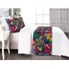 Ambesonne Floral Bed Runner Set, Valentine’s Day Concept Art Pastel Repetitive Roses Pattern Plot, Decorative Bedding Scarf and a Pillow Sham for Hotels Homes, Twin, Dark Pink Blush and White(Sea Blue Dark Magenta)