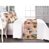 Ambesonne Floral Bed Runner Set, Valentine’s Day Concept Art Pastel Repetitive Roses Pattern Plot, Decorative Bedding Scarf and a Pillow Sham for Hotels Homes, Twin, Dark Pink Blush and White(Coral Pale Camel and Blush)