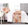 Ambesonne Floral Bed Runner Set, Valentine’s Day Concept Art Pastel Repetitive Roses Pattern Plot, Decorative Bedding Scarf and a Pillow Sham for Hotels Homes, Twin, Dark Pink Blush and White(Salmon Fuchsia and Pale Peach)