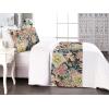 Ambesonne Floral Bed Runner Set, Valentine’s Day Concept Art Pastel Repetitive Roses Pattern Plot, Decorative Bedding Scarf and a Pillow Sham for Hotels Homes, Twin, Dark Pink Blush and White(Pistachio Green and Soft Pink)