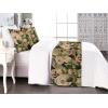Ambesonne Floral Bed Runner Set, Valentine’s Day Concept Art Pastel Repetitive Roses Pattern Plot, Decorative Bedding Scarf and a Pillow Sham for Hotels Homes, Twin, Dark Pink Blush and White(Pale Rose Laurel Green)