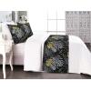 Ambesonne Floral Bed Runner Set, Valentine’s Day Theme Flowers Vintage Botanical Nature Ornament Art, Decorative Bedding Scarf and a Pillow Sham for Hotels Homes, Twin, Dark Coral and Fern Green(Mustard Dusk and Dimgray)