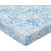Ambesonne Floral Fitted Sheet, Realistic Painting Print A Million Roses to My Love Valentines Day, Decorative Soft Bedding All-Round Elastic Pocket, California King, Pale Pink Dark Pink and Ecru(Deep Sky Blue Off White)