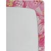 Ambesonne Floral Fitted Sheet, Realistic Painting Print A Million Roses to My Love Valentines Day, Decorative Soft Bedding All-Round Elastic Pocket, California King, Pale Pink Dark Pink and Ecru(Soft Pink Rose Cream)