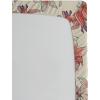 Ambesonne Floral Fitted Sheet, Realistic Painting Print A Million Roses to My Love Valentines Day, Decorative Soft Bedding All-Round Elastic Pocket, California King, Pale Pink Dark Pink and Ecru(Coral Coral and Pale Grey)
