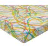 Ambesonne Floral Fitted Sheet, Realistic Painting Print A Million Roses to My Love Valentines Day, Decorative Soft Bedding All-Round Elastic Pocket, California King, Pale Pink Dark Pink and Ecru(Sea Blue Multicolor)