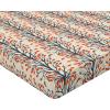 Ambesonne Floral Fitted Sheet, Realistic Painting Print A Million Roses to My Love Valentines Day, Decorative Soft Bedding All-Round Elastic Pocket, California King, Pale Pink Dark Pink and Ecru(Beige Vermilion and Grey)