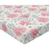 Ambesonne Floral Fitted Sheet, Realistic Painting Print A Million Roses to My Love Valentines Day, Decorative Soft Bedding All-Round Elastic Pocket, California King, Pale Pink Dark Pink and Ecru(Ruby Beige and Sea Blue)