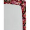 Ambesonne Floral Fitted Sheet, Realistic Painting Print A Million Roses to My Love Valentines Day, Decorative Soft Bedding All-Round Elastic Pocket, California King, Pale Pink Dark Pink and Ecru(Pale Pink Dark Pink and Ecru)