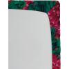 Ambesonne Floral Fitted Sheet, Realistic Painting Print A Million Roses to My Love Valentines Day, Decorative Soft Bedding All-Round Elastic Pocket, California King, Pale Pink Dark Pink and Ecru(Ruby Pink and Forest Green)