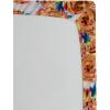 Ambesonne Floral Fitted Sheet, Realistic Painting Print A Million Roses to My Love Valentines Day, Decorative Soft Bedding All-Round Elastic Pocket, California King, Pale Pink Dark Pink and Ecru(Ginger Sea Blue Rose)