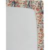 Ambesonne Floral Fitted Sheet, Realistic Painting Print A Million Roses to My Love Valentines Day, Decorative Soft Bedding All-Round Elastic Pocket, California King, Pale Pink Dark Pink and Ecru(Beige Vermilion and Grey)