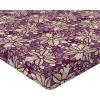 Ambesonne Floral Fitted Sheet, Realistic Painting Print A Million Roses to My Love Valentines Day, Decorative Soft Bedding All-Round Elastic Pocket, California King, Pale Pink Dark Pink and Ecru(Eggplant Sage Green and Mauve)
