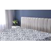 Ambesonne Floral Fitted Sheet, Realistic Painting Print A Million Roses to My Love Valentines Day, Decorative Soft Bedding All-Round Elastic Pocket, California King, Pale Pink Dark Pink and Ecru(Coconut and Dark Indigo)
