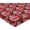 Ambesonne Floral Fitted Sheet, Realistic Painting Print A Million Roses to My Love Valentines Day, Decorative Soft Bedding All-Round Elastic Pocket, California King, Pale Pink Dark Pink and Ecru(Pale Pink Dark Pink and Ecru)