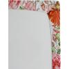 Ambesonne Floral Fitted Sheet, Romantic Concept Art Featuring Rose Flowers Hearts Leaves Valentine, Decorative Soft Fabric Bedding All-Round Elastic Pocket, Queen Size, Pastel Pink and Fern Green(Dark Peach and Soft Pink)