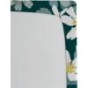 Ambesonne Floral Fitted Sheet, Romantic Concept Art Featuring Rose Flowers Hearts Leaves Valentine, Decorative Soft Fabric Bedding All-Round Elastic Pocket, Queen Size, Pastel Pink and Fern Green(White Pale Teal Grey Teal)