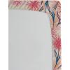Ambesonne Floral Fitted Sheet, Romantic Concept Art Featuring Rose Flowers Hearts Leaves Valentine, Decorative Soft Fabric Bedding All-Round Elastic Pocket, Queen Size, Pastel Pink and Fern Green(Coral Salmon Soft Pink)