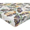 Ambesonne Floral Fitted Sheet, Romantic Concept Art Featuring Rose Flowers Hearts Leaves Valentine, Decorative Soft Fabric Bedding All-Round Elastic Pocket, Queen Size, Pastel Pink and Fern Green(Jade Green and Pale Eggplant)