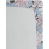 Ambesonne Floral Fitted Sheet, Romantic Concept Art Featuring Rose Flowers Hearts Leaves Valentine, Decorative Soft Fabric Bedding All-Round Elastic Pocket, Queen Size, Pastel Pink and Fern Green(Off White Pink Soft Blue)