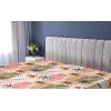 Ambesonne Floral Fitted Sheet, Valentine’s Day Concept Art Pastel Repetitive Roses Pattern Plot, Decorative Soft Bedding All-Round Elastic Pocket, California King, Dark Pink Blush and White(Coral Pale Camel and Blush)