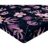 Ambesonne Floral Fitted Sheet, Valentine’s Day Concept Art Pastel Repetitive Roses Pattern Plot, Decorative Soft Bedding All-Round Elastic Pocket, California King, Dark Pink Blush and White(Navy Blue and Soft Pink)