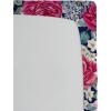 Ambesonne Floral Fitted Sheet, Valentine’s Day Concept Art Pastel Repetitive Roses Pattern Plot, Decorative Soft Bedding All-Round Elastic Pocket, California King, Dark Pink Blush and White(Raspberry Laurel Green)