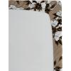 Ambesonne Floral Fitted Sheet, Valentine’s Day Concept Art Pastel Repetitive Roses Pattern Plot, Decorative Soft Bedding All-Round Elastic Pocket, California King, Dark Pink Blush and White(White Dark Green Almond)