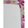 Ambesonne Floral Fitted Sheet, Valentine’s Day Concept Art Pastel Repetitive Roses Pattern Plot, Decorative Soft Bedding All-Round Elastic Pocket, California King, Dark Pink Blush and White(Eggshell Magenta Pink)