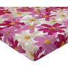 Ambesonne Floral Fitted Sheet, Valentine’s Day Concept Art Pastel Repetitive Roses Pattern Plot, Decorative Soft Bedding All-Round Elastic Pocket, California King, Dark Pink Blush and White(Eggshell Magenta Pink)