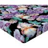 Ambesonne Floral Fitted Sheet, Valentine’s Day Concept Art Pastel Repetitive Roses Pattern Plot, Decorative Soft Bedding All-Round Elastic Pocket, California King, Dark Pink Blush and White(Jade Green and Ceil Blue)