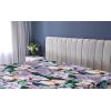 Ambesonne Floral Fitted Sheet, Valentine’s Day Concept Art Pastel Repetitive Roses Pattern Plot, Decorative Soft Bedding All-Round Elastic Pocket, California King, Dark Pink Blush and White(Jade Green and Ceil Blue)