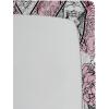 Ambesonne Floral Fitted Sheet, Valentine’s Day Concept Art Pastel Repetitive Roses Pattern Plot, Decorative Soft Bedding All-Round Elastic Pocket, California King, Dark Pink Blush and White(Blush White and Charcoal Grey)