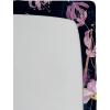 Ambesonne Floral Fitted Sheet, Valentine’s Day Concept Art Pastel Repetitive Roses Pattern Plot, Decorative Soft Bedding All-Round Elastic Pocket, California King, Dark Pink Blush and White(Navy Blue and Soft Pink)