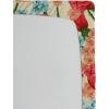 Ambesonne Floral Fitted Sheet, Valentine’s Day Concept Art Pastel Repetitive Roses Pattern Plot, Decorative Soft Bedding All-Round Elastic Pocket, California King, Dark Pink Blush and White(Dark Salmon and Slate Blue)