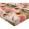 Ambesonne Floral Fitted Sheet, Valentine’s Day Concept Art Pastel Repetitive Roses Pattern Plot, Decorative Soft Bedding All-Round Elastic Pocket, California King, Dark Pink Blush and White(Coral Pale Camel and Blush)