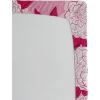 Ambesonne Floral Fitted Sheet, Valentine’s Day Theme Flowers Vintage Botanical Nature Ornament Art, Decorative Soft Fabric Bedding All-Round Elastic Pocket, Full Size, Dark Coral and Fern Green(Dark Pink White and Blush)