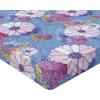 Ambesonne Floral Fitted Sheet, Valentine’s Day Theme Flowers Vintage Botanical Nature Ornament Art, Decorative Soft Fabric Bedding All-Round Elastic Pocket, Full Size, Dark Coral and Fern Green(Lavender Blue and Pale Lilac)