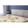 Ambesonne Floral Fitted Sheet, Valentine’s Day Theme Flowers Vintage Botanical Nature Ornament Art, Decorative Soft Fabric Bedding All-Round Elastic Pocket, Full Size, Dark Coral and Fern Green(Olive Green Coral and Blush)
