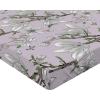 Ambesonne Floral Fitted Sheet, Valentine’s Day Theme Flowers Vintage Botanical Nature Ornament Art, Decorative Soft Fabric Bedding All-Round Elastic Pocket, Full Size, Dark Coral and Fern Green(Pistachio Green Pale Rose)
