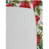Ambesonne Floral Fitted Sheet, Valentine’s Day Theme Flowers Vintage Botanical Nature Ornament Art, Decorative Soft Fabric Bedding All-Round Elastic Pocket, Full Size, Dark Coral and Fern Green(Scarlet and Reseda Green)