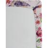 Ambesonne Floral Fitted Sheet, Valentine’s Day Theme Grunge Style Repetitive Rose Flowers Abstract, Decorative Soft Bedding All-Round Elastic Pocket, California King, Pale Fuchsia and Sepia(Pastel Pink and Sage Green)