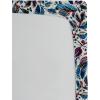 Ambesonne Floral Fitted Sheet, Valentine’s Day Theme Grunge Style Repetitive Rose Flowers Abstract, Decorative Soft Bedding All-Round Elastic Pocket, California King, Pale Fuchsia and Sepia(Maroon and Dark Blue Grey)