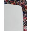 Ambesonne Floral Fitted Sheet, Valentine’s Day Theme Grunge Style Repetitive Rose Flowers Abstract, Decorative Soft Bedding All-Round Elastic Pocket, California King, Pale Fuchsia and Sepia(Scarlet and Lavender Blue)