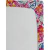 Ambesonne Floral Fitted Sheet, Valentine’s Day Theme Grunge Style Repetitive Rose Flowers Abstract, Decorative Soft Bedding All-Round Elastic Pocket, California King, Pale Fuchsia and Sepia(Hot Pink and Blue Violet)