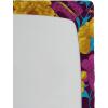 Ambesonne Floral Fitted Sheet, Valentine’s Day Theme Grunge Style Repetitive Rose Flowers Abstract, Decorative Soft Bedding All-Round Elastic Pocket, California King, Pale Fuchsia and Sepia(Earth Yellow and Hot Pink)